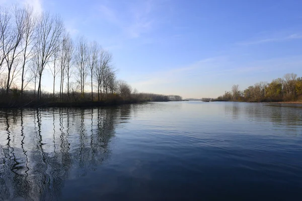 Zona Vallazza Parque Del Río Mincio Lombardía Italia — Foto de Stock