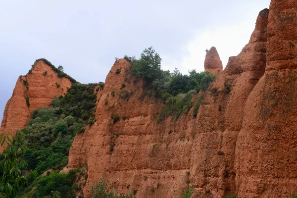 Red Rocks Las Medulas Castiglia Leon Spain — Stock Photo, Image