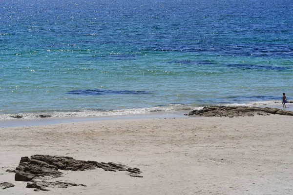 Spiaggia Nella Regione Galizia Spagna — Foto Stock