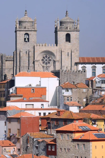 Templom Város Porto Portugália — Stock Fotó