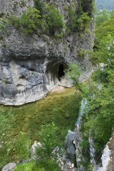 Frassi Gorge Marche Region Centre Italy — стоковое фото