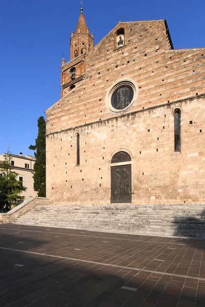 Church Saint Domenico City Teramo Abruzzo Itálie — Stock fotografie