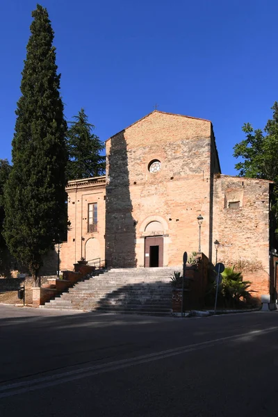 Église Des Capuccines Dans Ville Teramo Abruzzo Italie — Photo