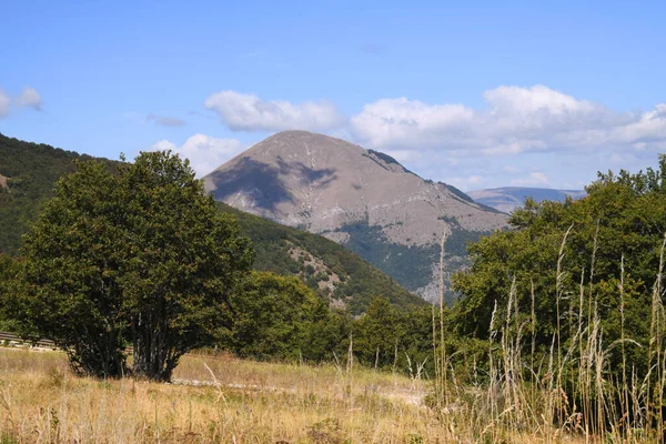 Montagnes Dans Parc National Des Montagnes Sibillini Centre Italie Umbrie — Photo