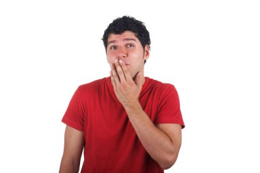 komik adam gülümsüyor