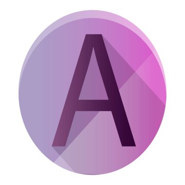 İngilizce alfabe simgesi harfler A