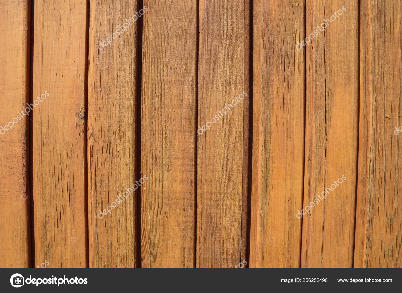 天然棕色木板条线排列图案纹理背景 图库照片 C Allanikitina