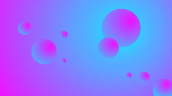 Abstrakter Verschwommener Hintergrund Hellen Farben Mit Einem Farbverlauf Und Runden — Stockvektor