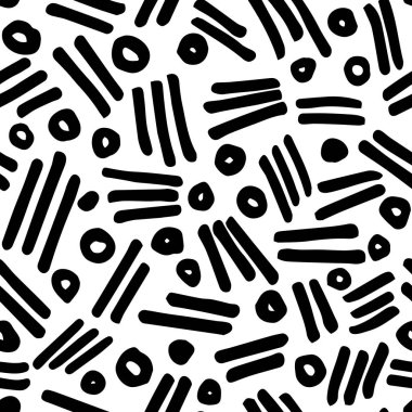 Soyut Dikişsiz desen. Fırça vuruşları.