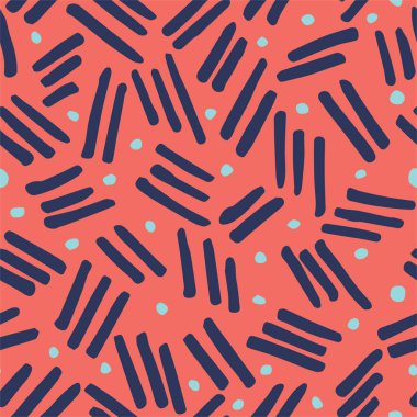 Soyut Dikişsiz desen. Fırça vuruşları.