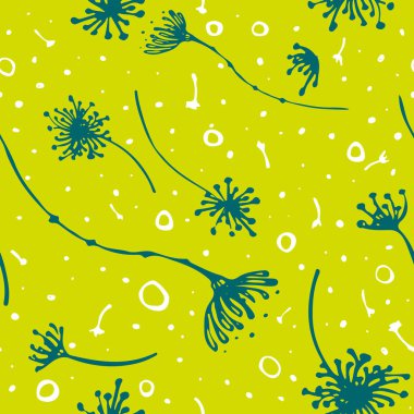 Botanik el çizim model vektör