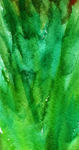 Mão desenhado fundo grama aquarela — Fotografia de Stock