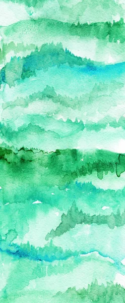 Mão desenhado aquarela montanhas fundo — Fotografia de Stock