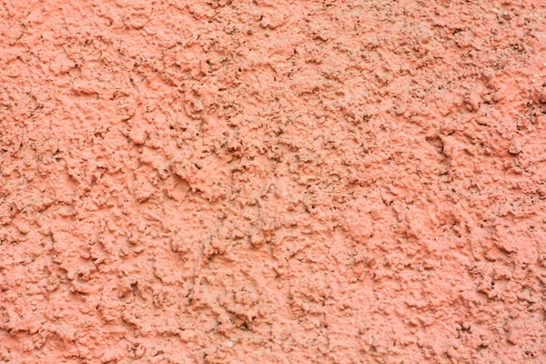 Fond rose vintage. Texture de plâtre de ciment. Mur peint rugueux de couleur fiesta. Espace de copie . — Photo