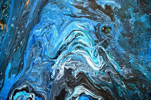 Abstract oil background, wave.