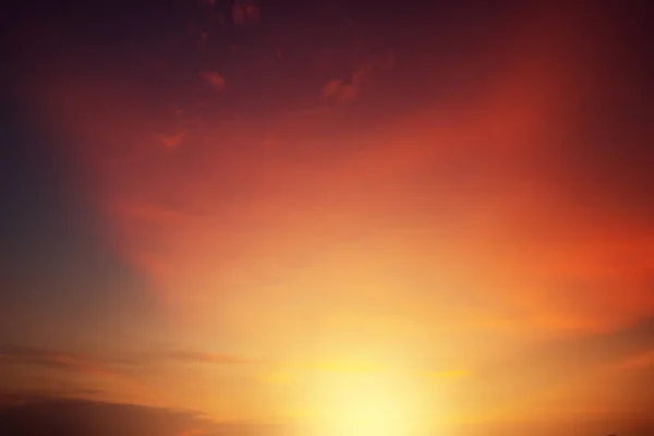 Beautiful Sunset Sky Abstract Sky Background Worship God Freedom Concept — Stock Photo, Image