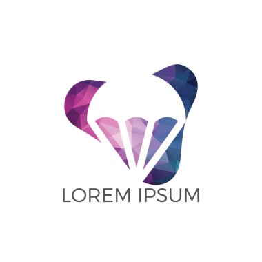 Hava Balon logo tasarımı. Taşıma ve teslimat oturum açın. Seyahat sembolü