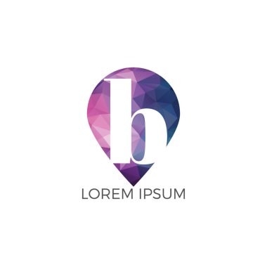 İlk harf B vektör logo tasarımı. Mektup b iş vektör logo şablonu.