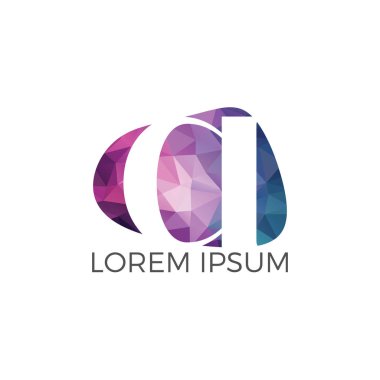 Harf A logo tasarımı. İlk harf bir iş logo tasarımı. Premium Kalite logo.