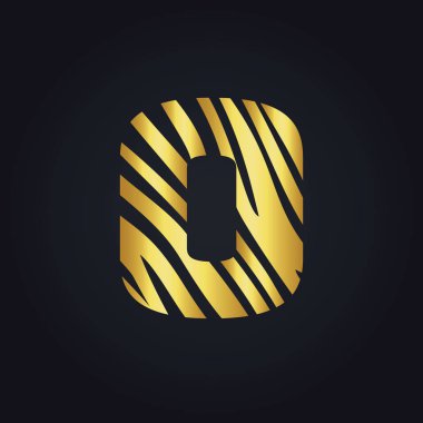 O mektup logo vektör tasarımı. İlk Harf O logo tasarımı.