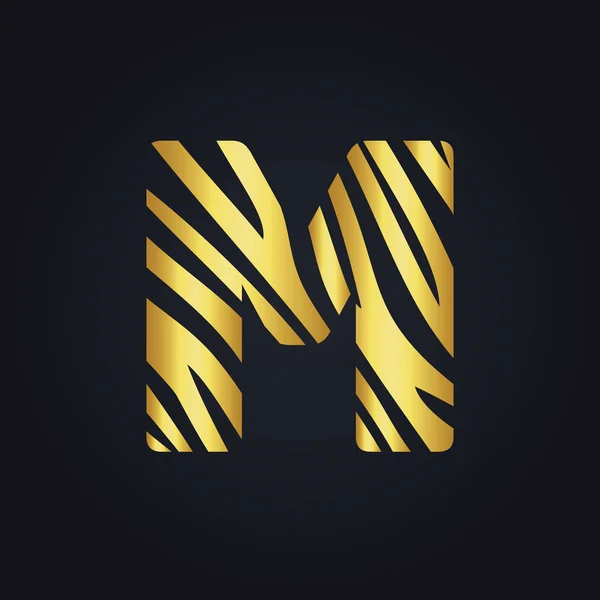 Harfi Logo Vektör Tasarımı Harf Logo Tasarımı — Stok Vektör
