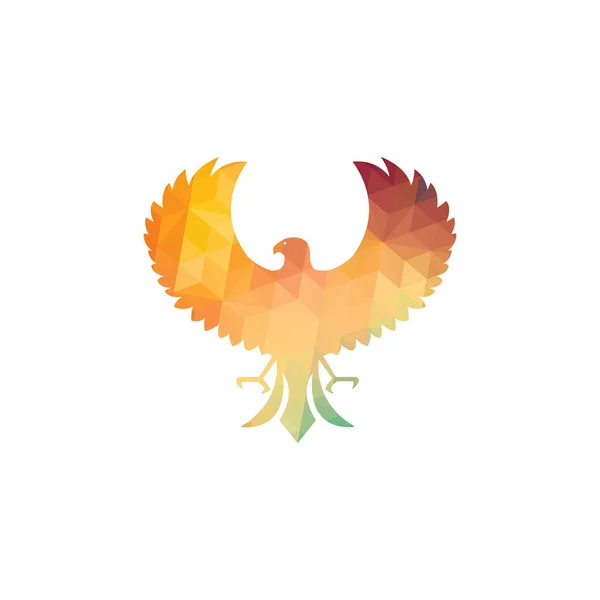 Дизайн Логотипу Вектора Сокола Орел Або Яструб Логотип Векторна Графіка — стоковий вектор