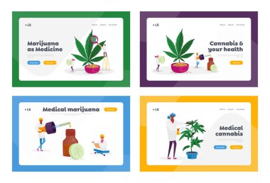 Marijuana İlaç İniş Sayfası Şablonu Bilimadamı Tıbbi Esrar Yetiştirme Bilimadamı Kişisel Kullanım İçin Homeopatik Tarifi Hazırla