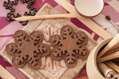 Greenware Seramik Noel dekorasyon 