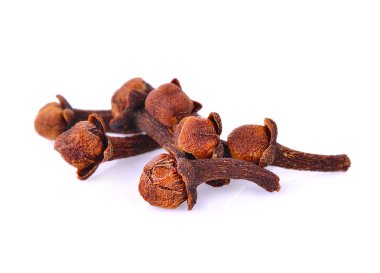 Organik siyah karanfilin makro yakın çekimi (Syzygium aromaticum) iso