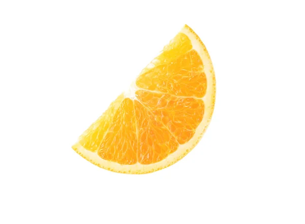 Fruta naranja aislada sobre fondo blanco — Foto de Stock