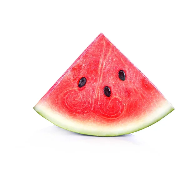 karpuz beyaz bir backg üzerinde serinletici bir adet portre