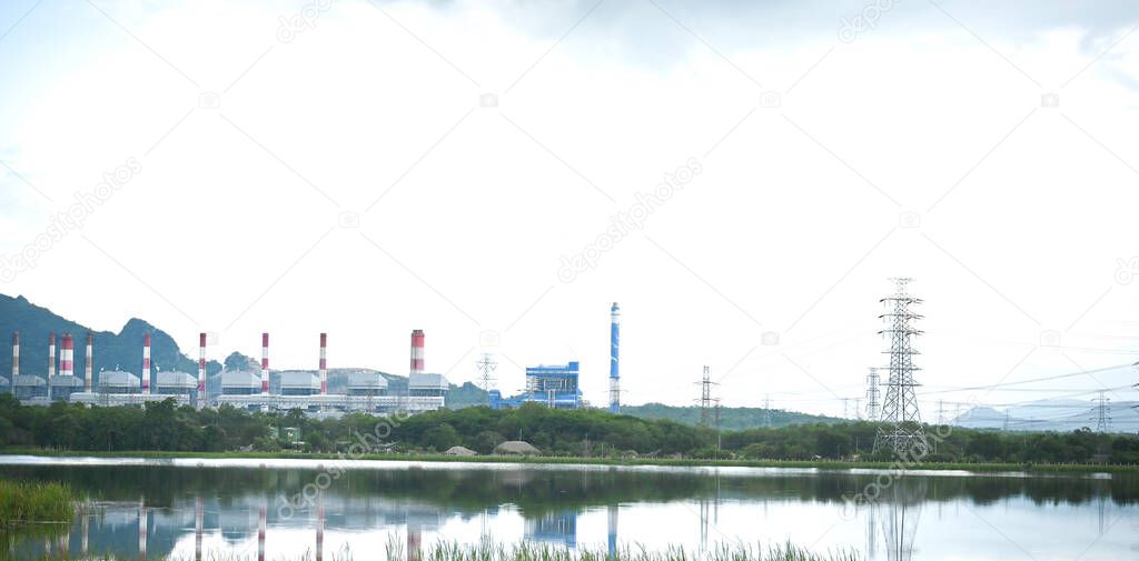 Plant of large power generation source as a medium to bring prosperity to the local people .
