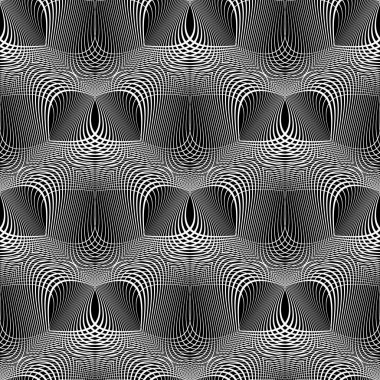 Tasarım Dikişsiz tek renkli sallanan desen. Arka plan. Vektör sanat. Hiçbir gradyan