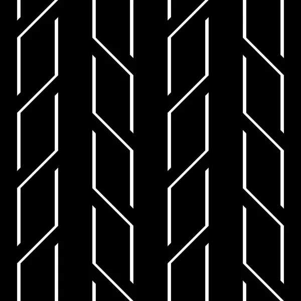 Diseña Patrón Zigzag Monocromo Sin Costuras Fondo Abstracto Arte Vectorial — Archivo Imágenes Vectoriales