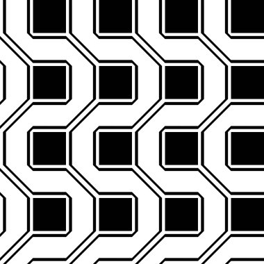 Tasarım Dikişsiz tek renkli zikzak desen. Soyut elmas arka plan. Vektör sanat