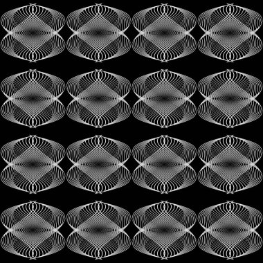 Kusursuz tek renkli dekoratif desen tasarla. Soyut çizgiler dokulu arkaplan. Vektör sanatı. Eğim yok