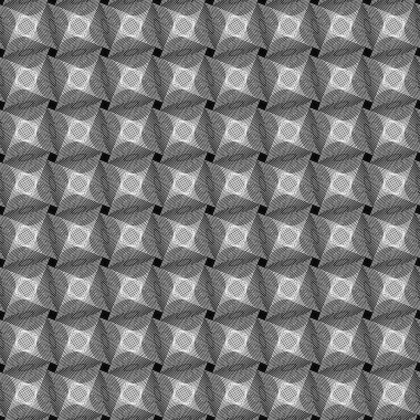 Kusursuz tek renkli dekoratif desen tasarla. Soyut çizgiler dokulu arkaplan. Vektör sanatı. Eğim yok