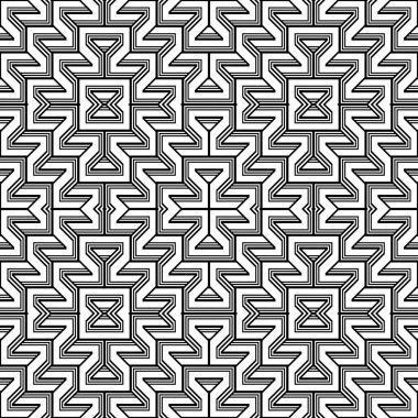 Kusursuz tek renkli geometrik desen dizaynı. Soyut arkaplan. vektör sanatı