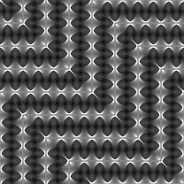 Σχεδιασμός Απρόσκοπτη Μονόχρωμη Τεθλασμένη Μοτίβο Αφηρημένη Διακοσμητικό Φόντο Διανυσματική Τέχνη — Διανυσματικό Αρχείο