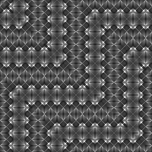 Tasarım Dikişsiz tek renkli zikzak desen. Dekoratif arka plan. Vektör sanat. Hiçbir gradyan