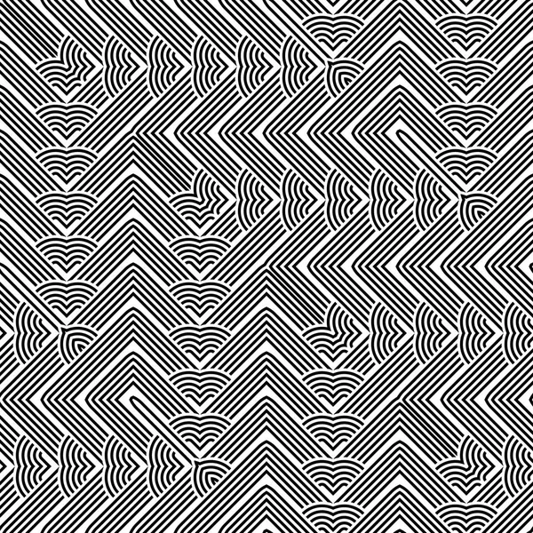 Tasarım sorunsuz tek renkli desen geçmeli. Çizgili arka plan. Vektör sanat. Hiçbir gradyan