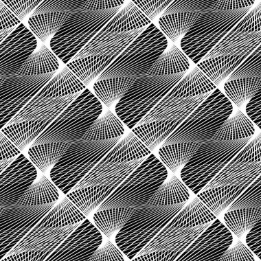 Tasarım seamless tek renkli dantel modeli. Dekoratif arka plan. Vektör sanat. Hiçbir gradyan