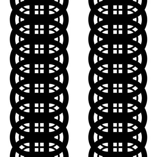 Разработайте Бесшовный Монохромный Рисунок Сетки Абстрактные Линии Текстурированный Фон Векторное — стоковый вектор