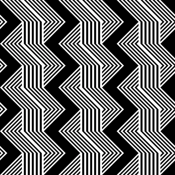 Tasarım Dikişsiz tek renkli zikzak desen. Arka plan. Vektör sanat