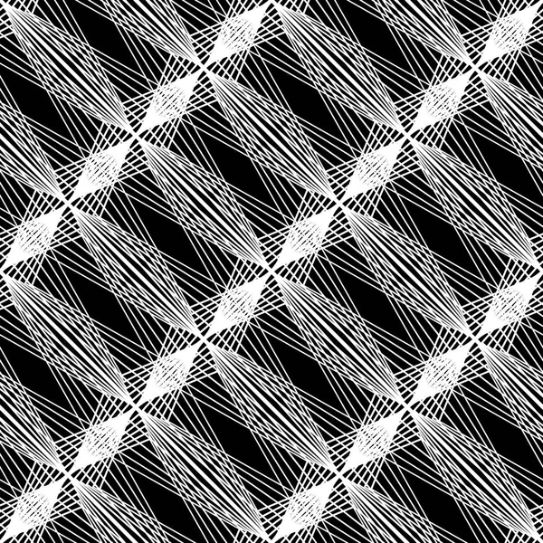 Tasarım Dikişsiz tek renkli geometrik desen. Özet satırları arka plan dokulu. Vektör sanat. Hiçbir gradyan