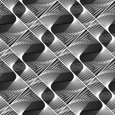 Tasarım seamless tek renkli dantel modeli. Dekoratif arka plan. Vektör sanat. Hiçbir gradyan