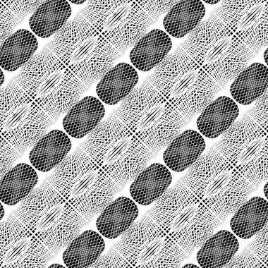 Tasarım seamless tek renkli dantel modeli. Dekoratif arka plan. Vektör sanat. Hiçbir gradyan