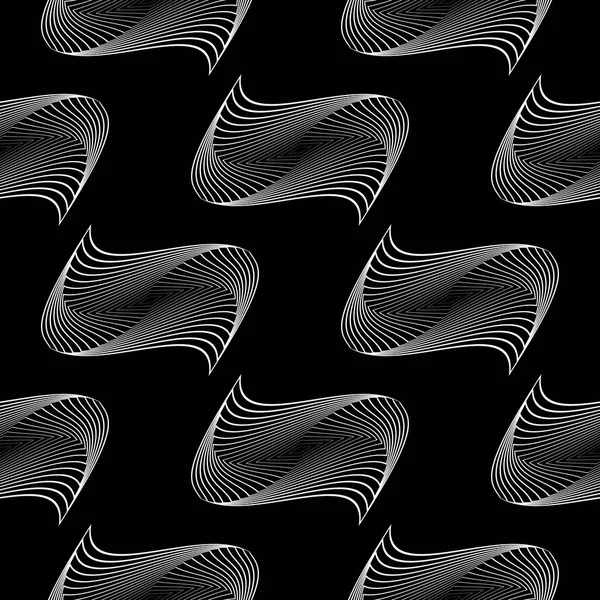 Kusursuz tek renkli dekoratif desen tasarla. Soyut çizgiler dokulu arkaplan. Vektör sanatı. Eğim yok
