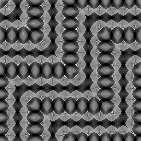 Tasarım Dikişsiz tek renkli zikzak desen. Dekoratif arka plan. Vektör sanat. Hiçbir gradyan