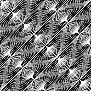 Tasarım seamless tek renkli dantel modeli. Dekoratif arka plan. Vektör sanat. Hiçbir gradyan